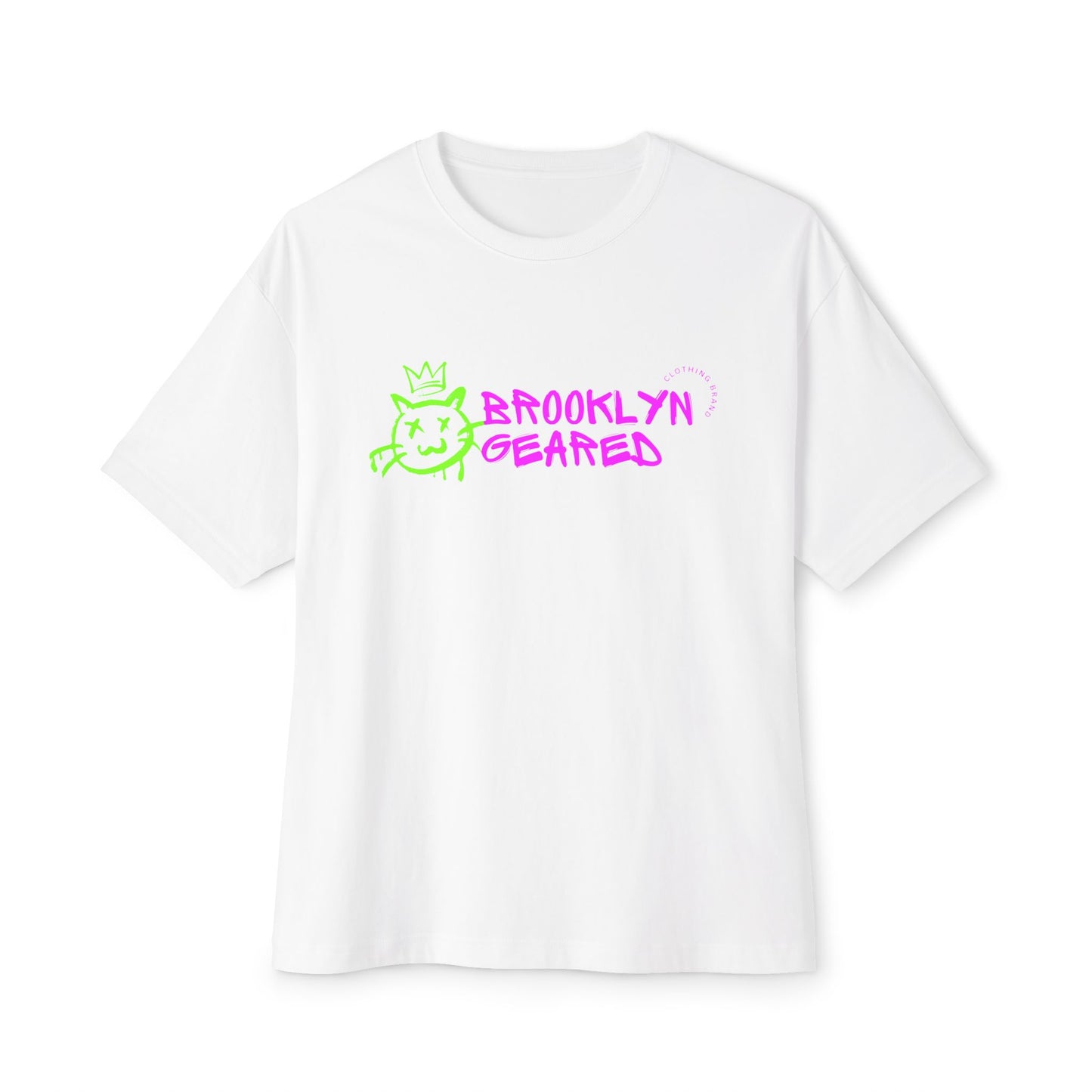 Brooklyn Graffiti Cat Crown T-Shirt — Urban Street Art Tee