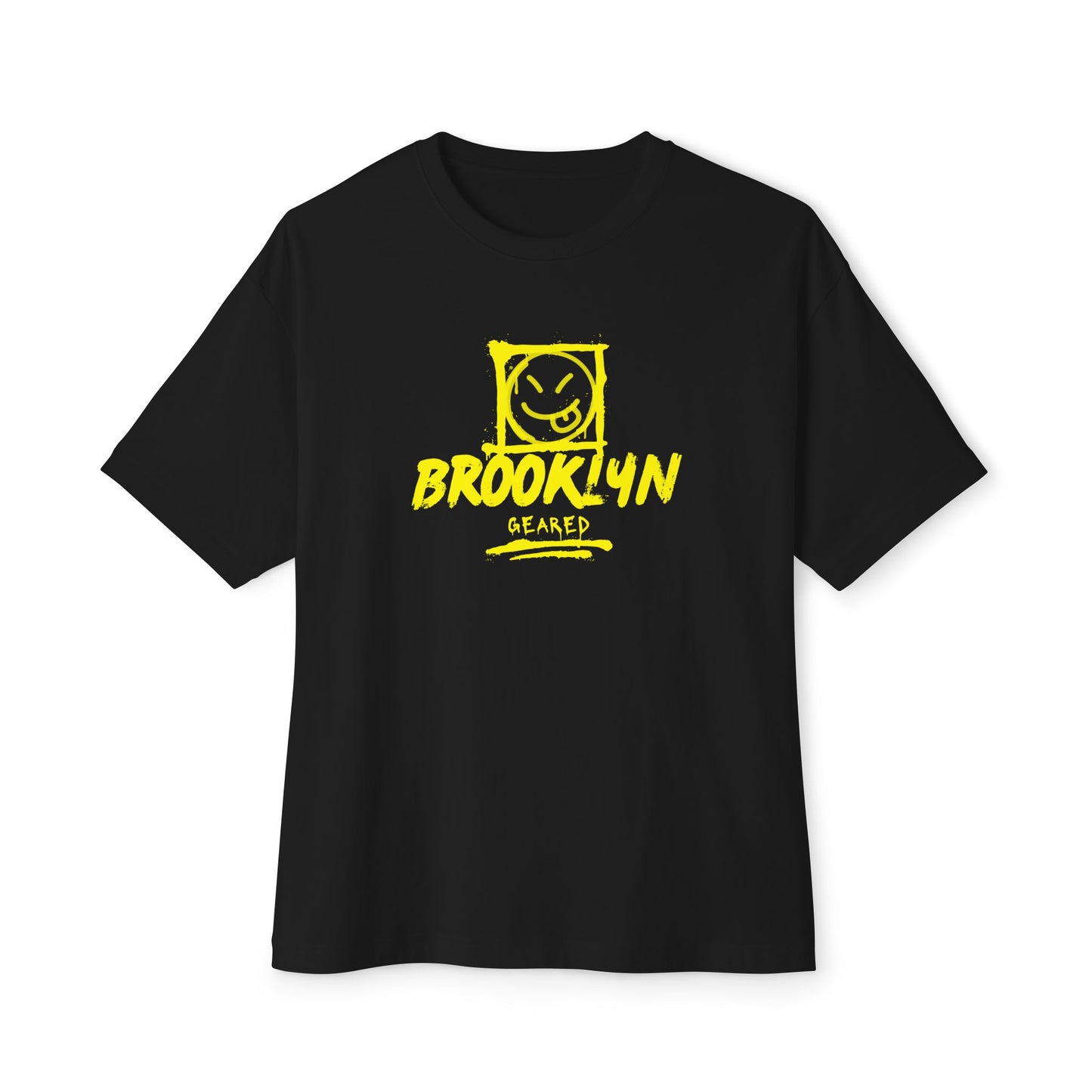 Brooklyn Graffiti Smiley T-Shirt — Urban Streetwear Tee