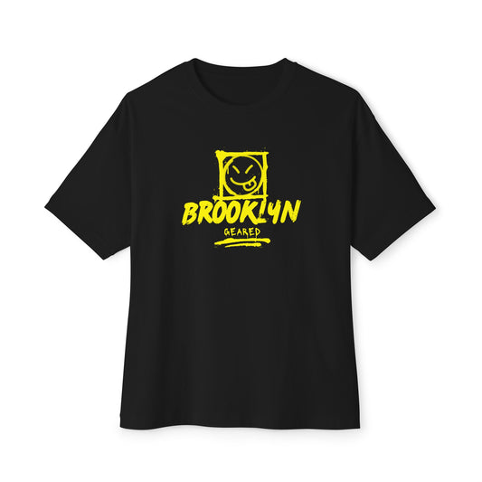 Brooklyn Graffiti Smiley T-Shirt — Urban Streetwear Tee
