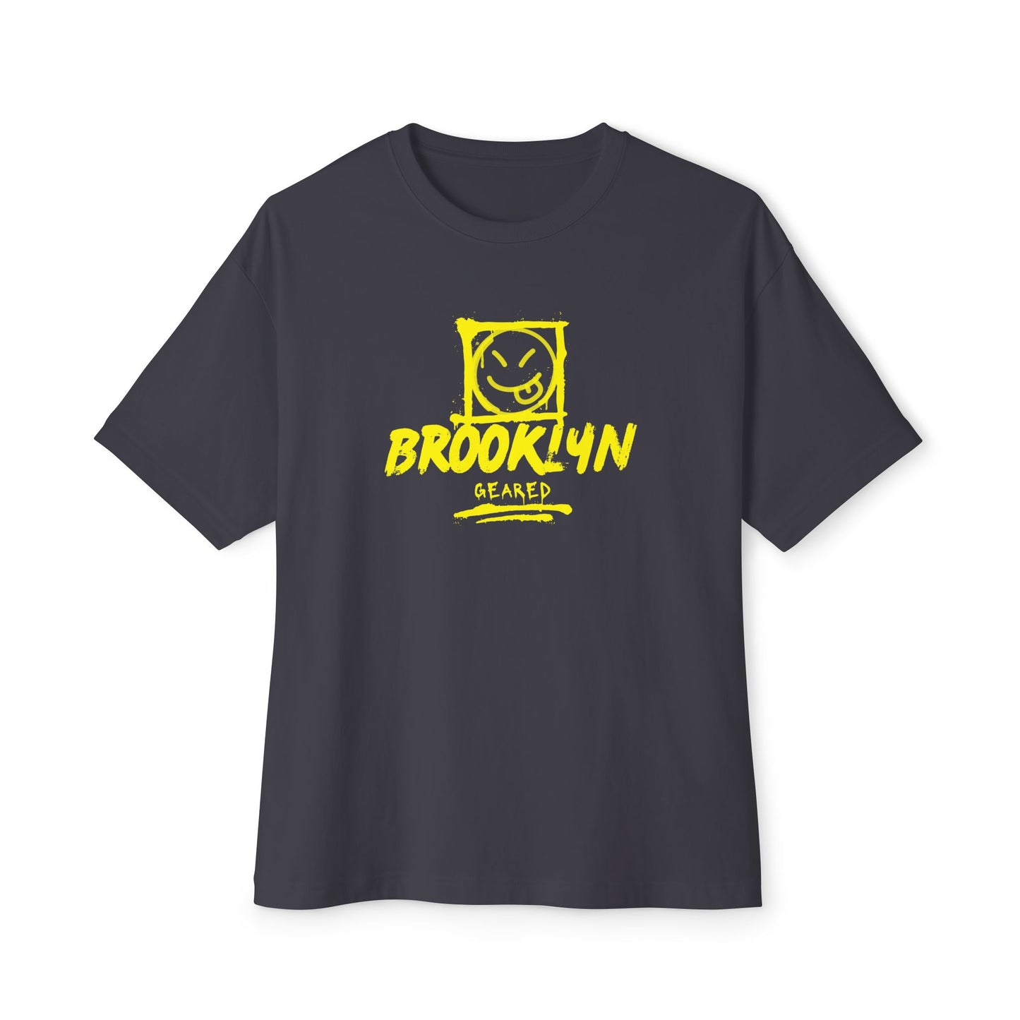 Brooklyn Graffiti Smiley T-Shirt — Urban Streetwear Tee