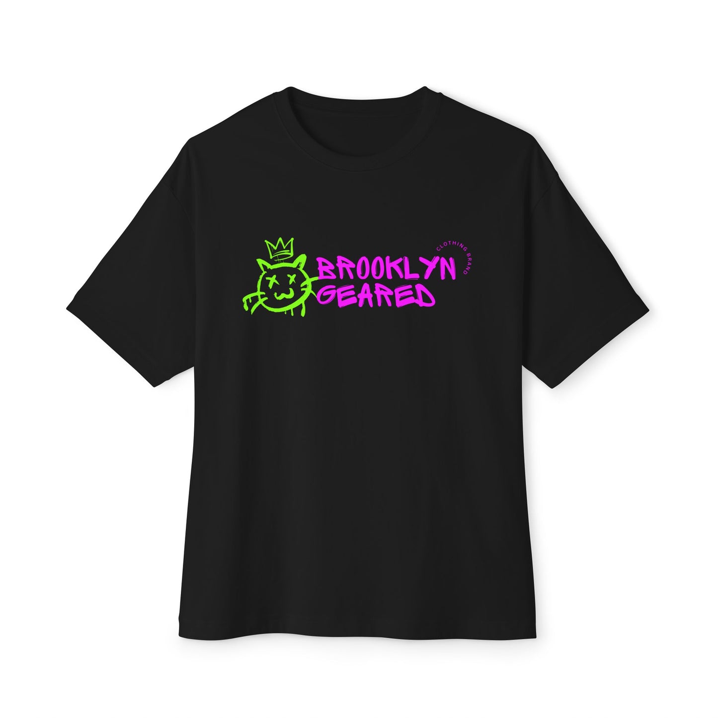 Brooklyn Graffiti Cat Crown T-Shirt — Urban Street Art Tee