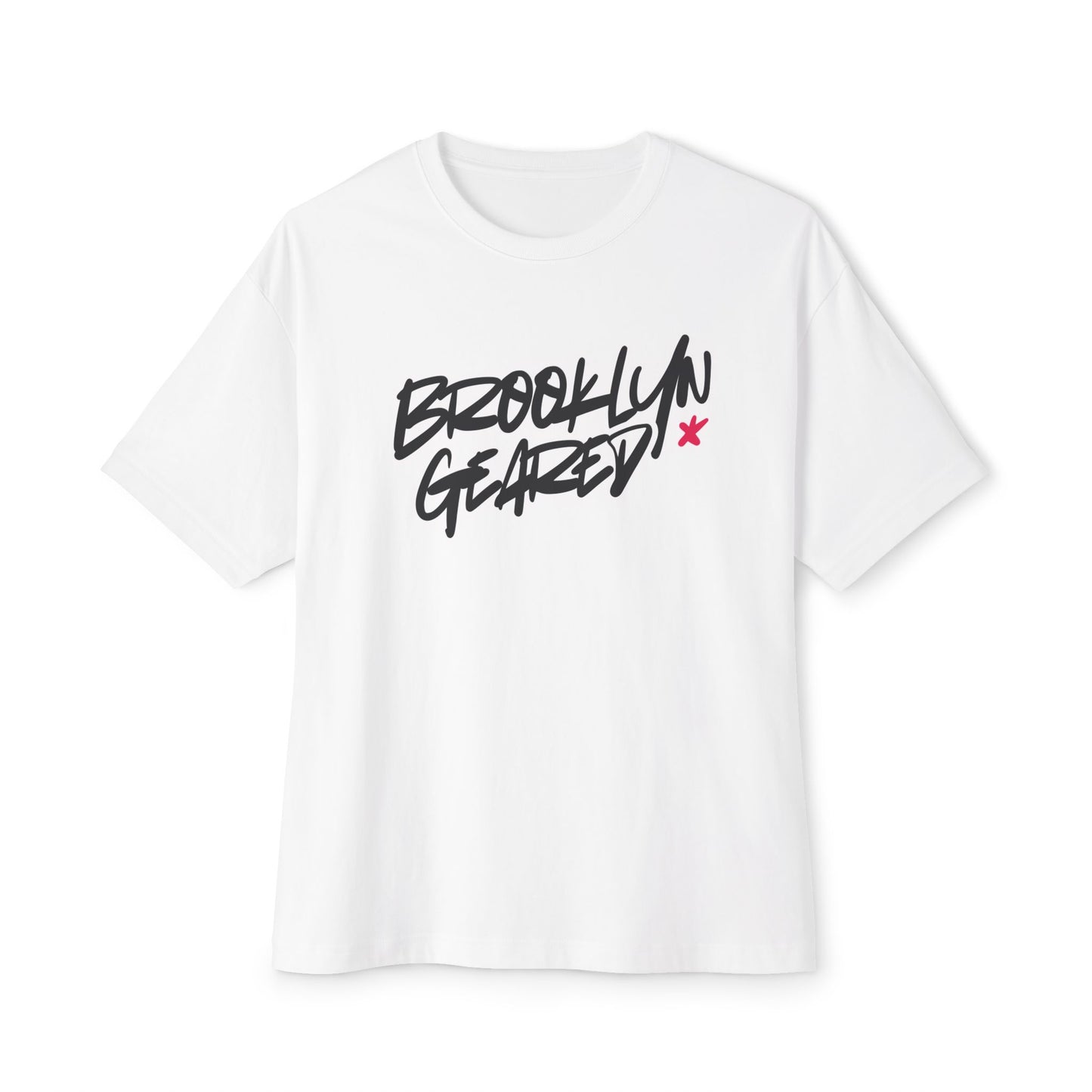 Brooklyn Street Art Graffiti Tee — Urban Streetwear Oversized Boxy T-Shirt