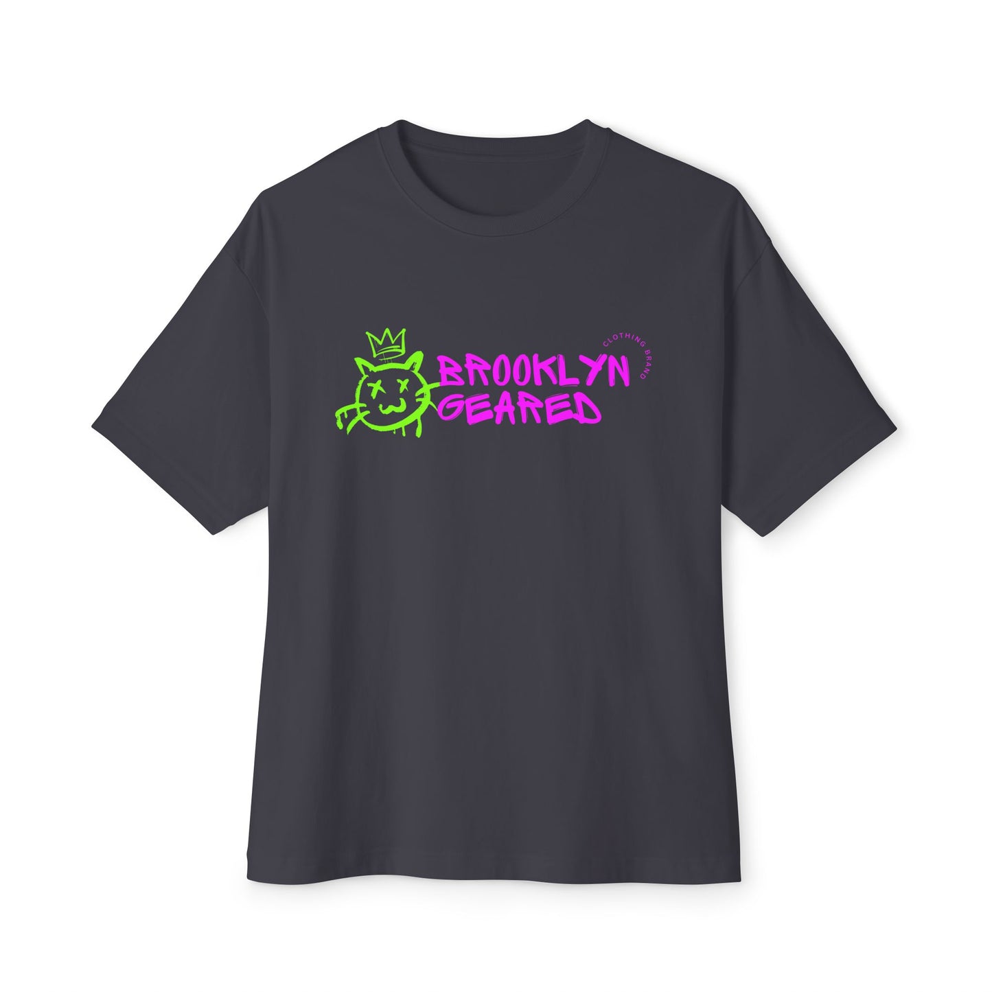 Brooklyn Graffiti Cat Crown T-Shirt — Urban Street Art Tee